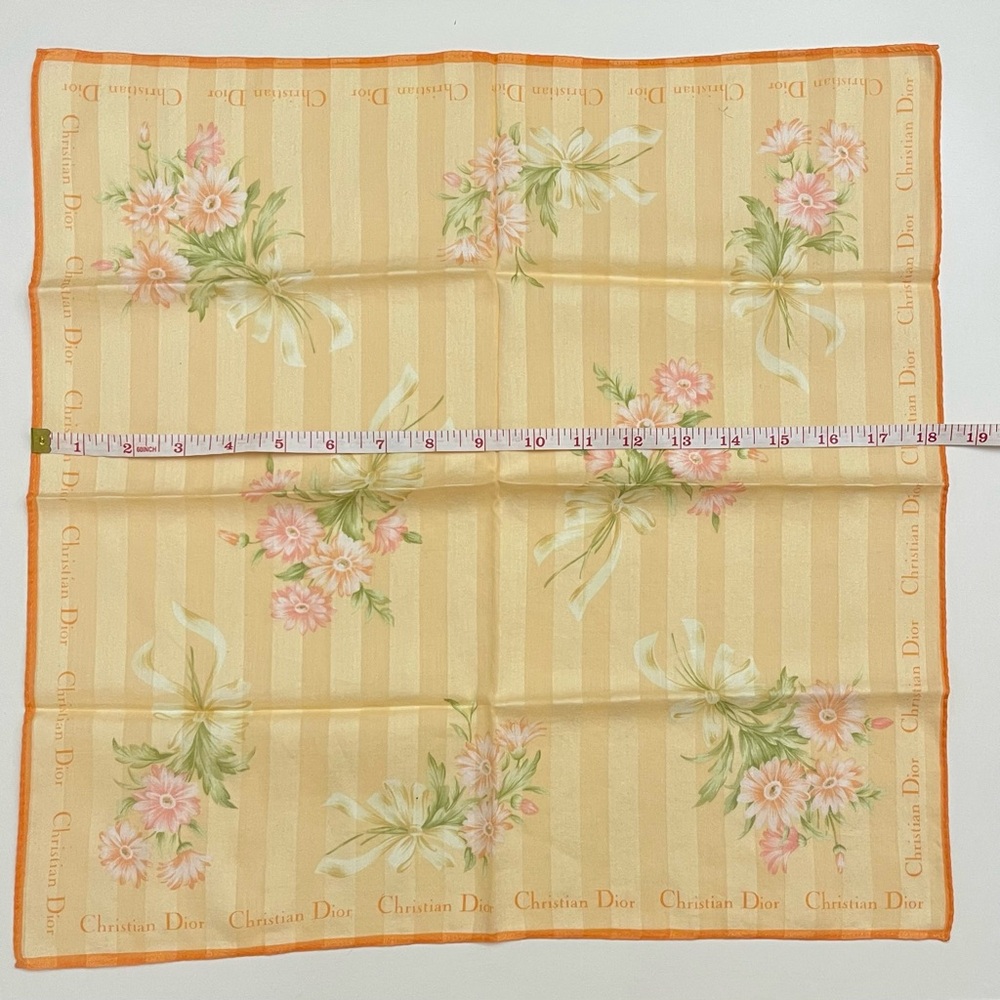 Dior Floral Handkerchief - Picture 9 of 9